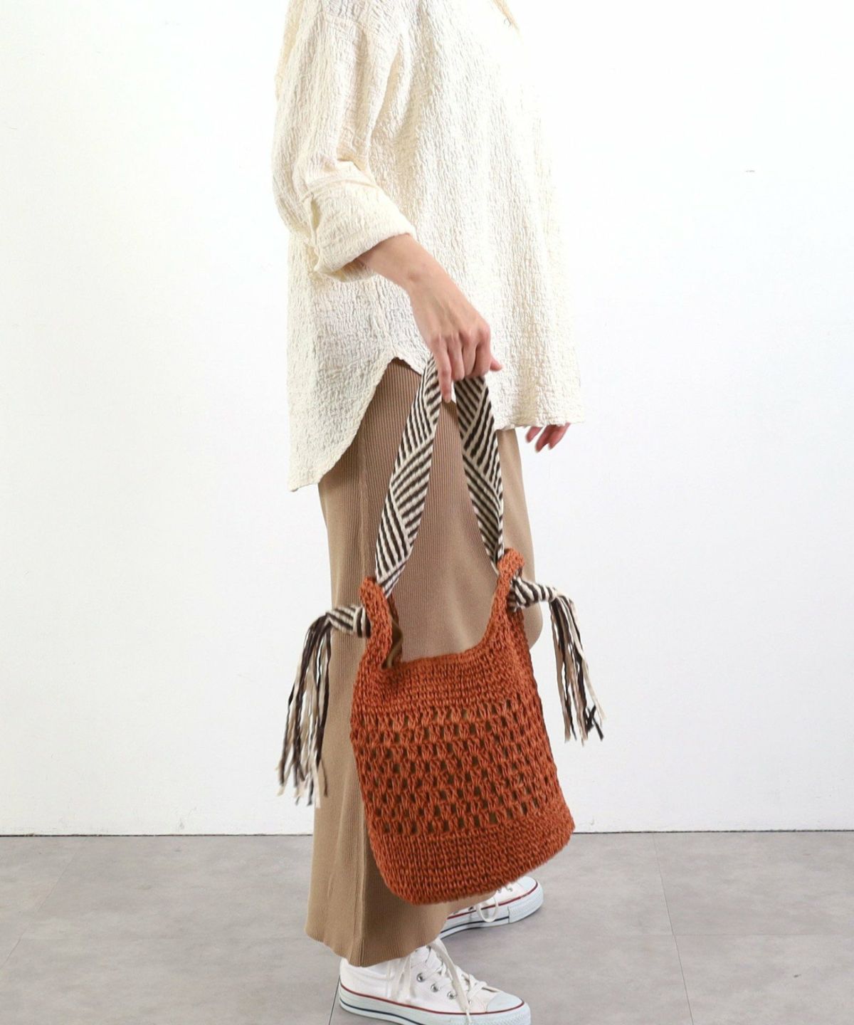 【COO SPECIAL WEEK】Paper x Pattern Tape Fringe One 單肩包
